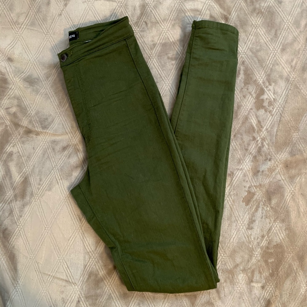 High rise pants